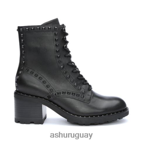 botas de moto con tachuelas xin s mujer 8LZJB87 ASH botas negro