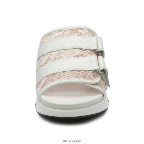 sandalia deportiva con cordones lou mujer 8LZJB66 ASH sandalias sal blanquecina/gardenia-rosa