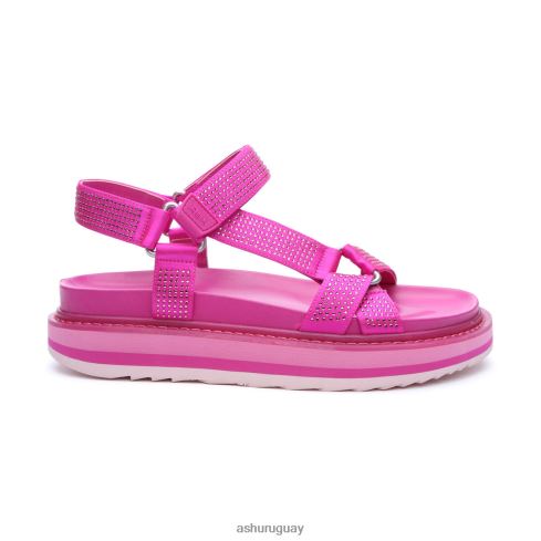 sandalia ugo con suela de strass mujer 8LZJB75 ASH sandalias fuxia