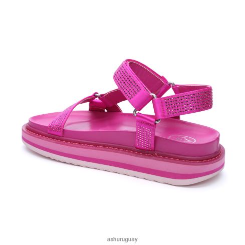 sandalia ugo con suela de strass mujer 8LZJB75 ASH sandalias fuxia