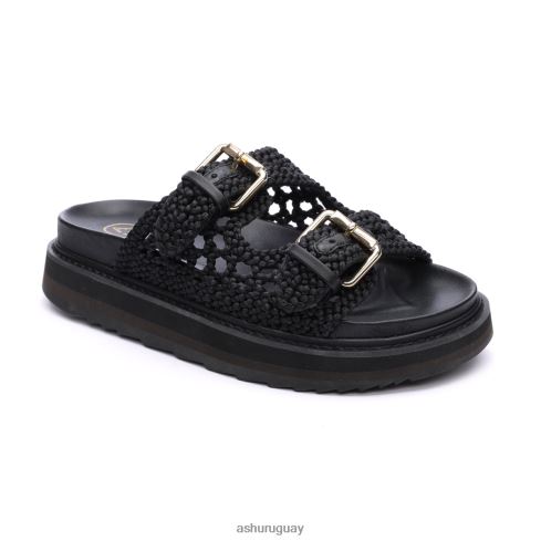 sandalia ursula con plantilla mujer 8LZJB48 ASH sandalias negro