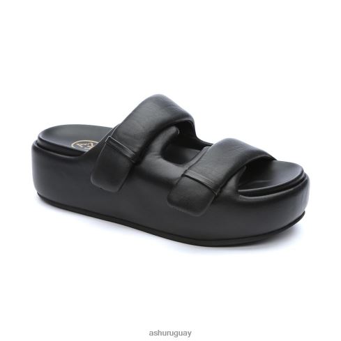 sandalia zeta con plataforma plana mujer 8LZJB39 ASH sandalias negro