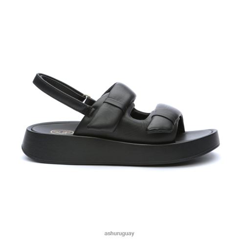 sandalias vinci con tiras y plataforma mujer 8LZJB79 ASH sandalias negro