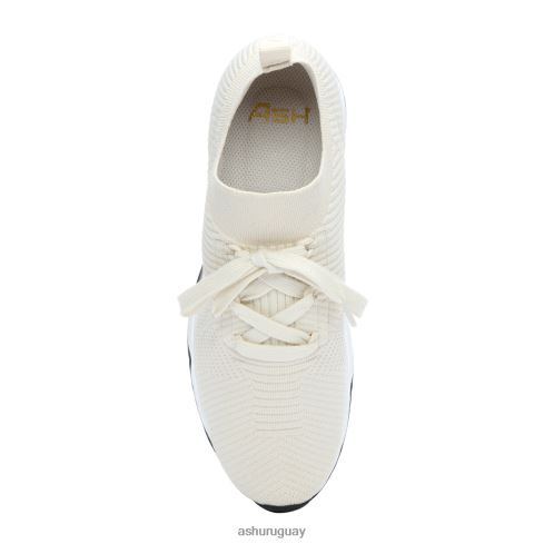 tenis larsen de malla con encaje mujer 8LZJB17 ASH zapatillas gardenia