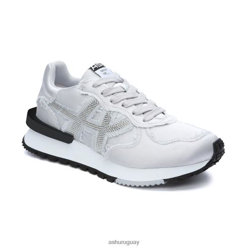 zapatilla de deporte de satén tóxico mujer 8LZJB21 ASH zapatillas plata