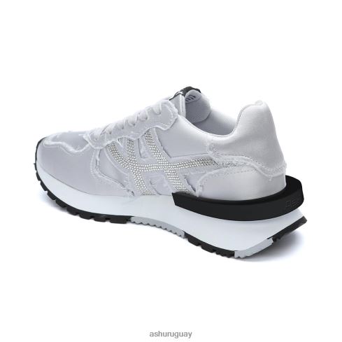 zapatilla de deporte de satén tóxico mujer 8LZJB21 ASH zapatillas plata