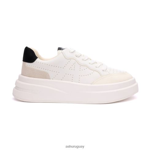 zapatilla de moda impuls mujer 8LZJB13 ASH zapatillas blanco/talco/negro